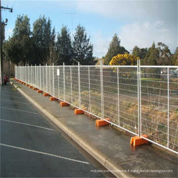 renfort de clôture temporaire solide de haute qualité/clôture temporaire de chantier de construction